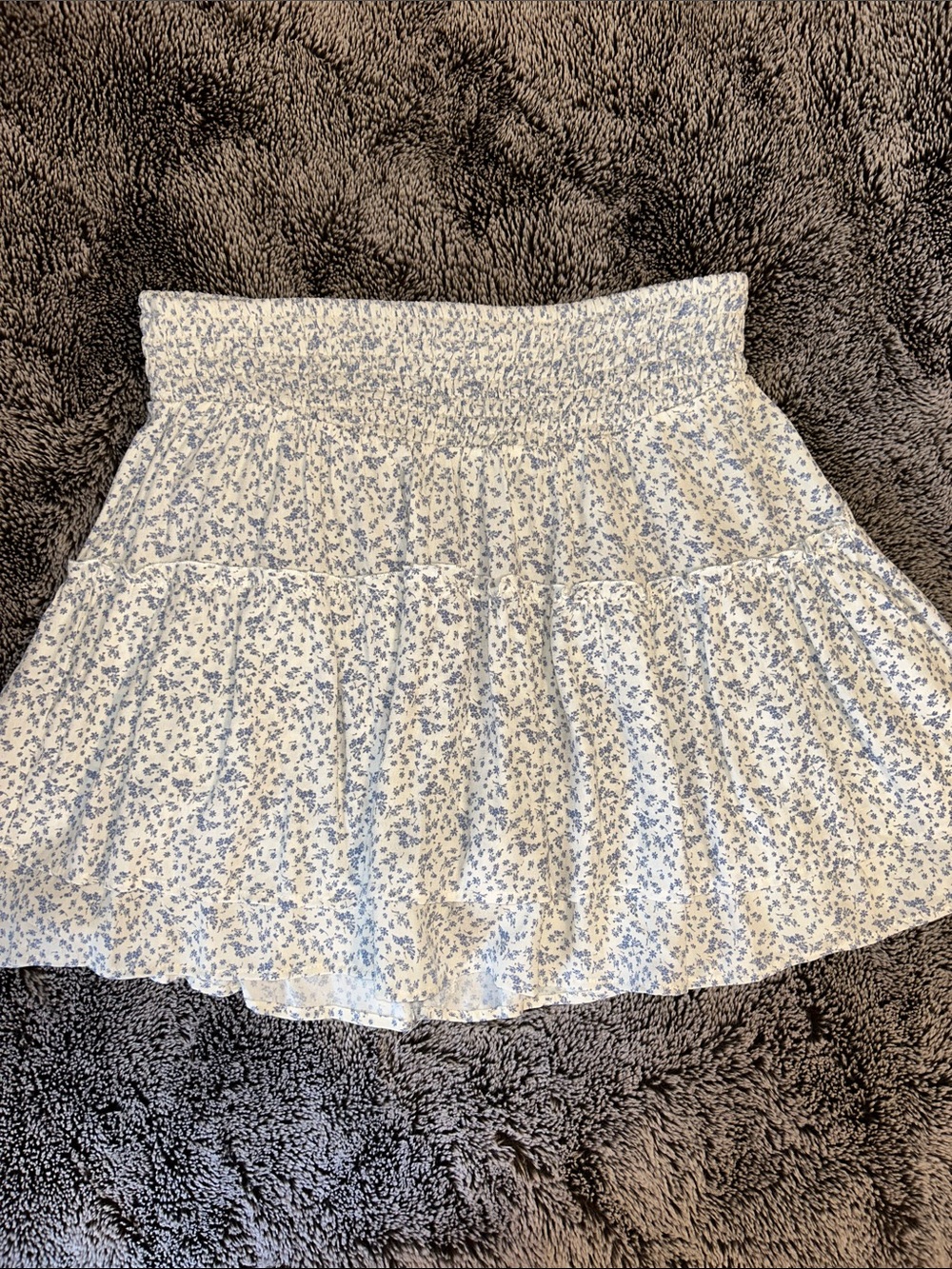 Floral Tiered Skort (Skirt with Shorts!)